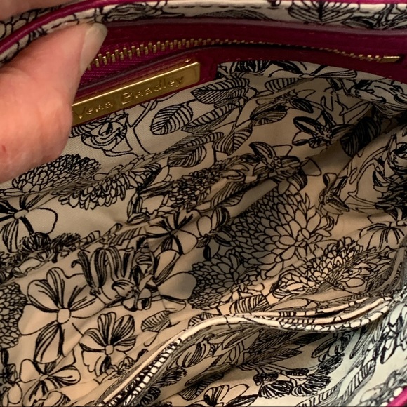 Vera Bradley Carson Mini Saddle Bag in Wild Berry - Picture 5 of 10